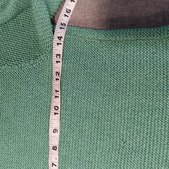 Lauren Ralph Lauren woman's green knitted pullover boat neck sweater siz… - Picture 12 of 15